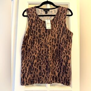 Saks fifth Avenue cashmere tank L